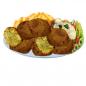 Preview: Falafel Teller bestellen | Knusprig & Orientalisch