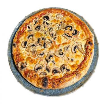Pizza Funghi mit frischen Pilzen bestellen | Asmen Grillhaus