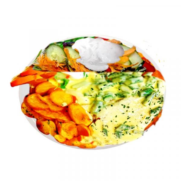 Schnitzel Hollandaise mit Spargel | Online bestellen