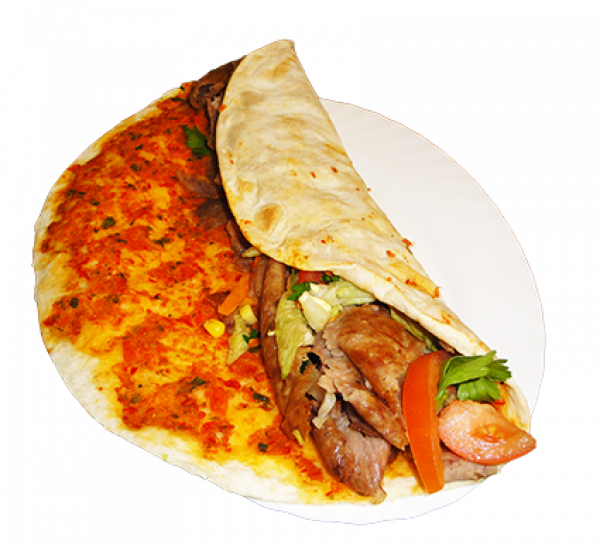 Lahmacun Spezial mit extra Fleisch & Soße