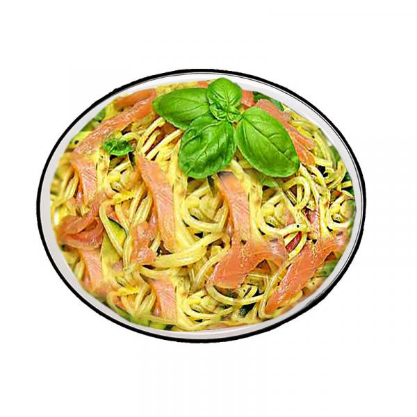 Spaghetti al Salmone bestellen | Lachs in Tomaten-Sahnesauce