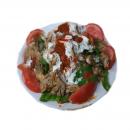 Dönerschale (Low Carb & pur) mit Beilage & Soße